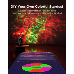 Govee Star Projector Lights with 7-Zone Nebula Effect, Matter Compatible