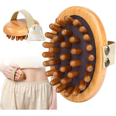 Wood Therapy Massage Tool for Belly Fat | Meridian Massage Brush