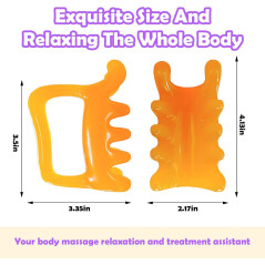 Upgrade Fascia Massage Blaster Tool for Myofascial Release, Cellulite & Muscle Knot Relief, Lymphatic Circulation