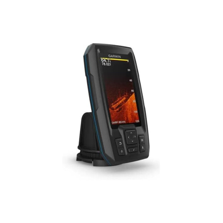 Garmin Striker 4cv GPS Fishfinder 4 avec Sonar CHIRP, ClearVu, Transducteur et Cartographie Quickdraw Garmin Striker 4cv GPS Fishfinder 4 avec Sonar CHIRP, ClearVu, Transducteur et Cartographie Quickdraw