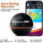 Deeper PRO+ 2 Portable GPS Fish Finder for Kayaks, Boats & Ice Fishing with Free App