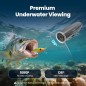 Caméra de Pêche CanFish CamX HD 1080P 136° Waterproof 656FT Détection Mouvements Recharge Sans Fil Caméra de Pêche CanFish CamX HD 1080P 136° Waterproof 656FT Détection Mouvements Recharge Sans Fil