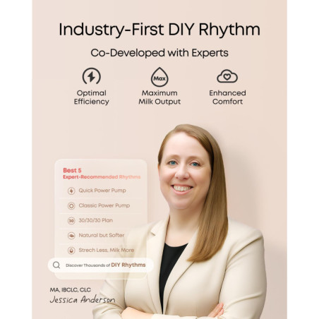 Eufy Heated Wearable Breast Pump S1 – Hands-Free HeatFlow Technology