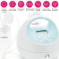Pompe à lait électrique Spectra Baby S1 Plus pour l'allaitement bébé, efficace et silencieuse Pompe à lait électrique Spectra Baby S1 Plus pour l'allaitement bébé, efficace et silencieuse