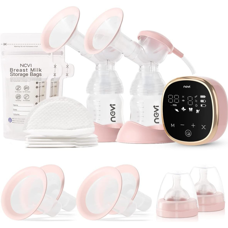 NCVI Electric Breast Pump 8782 | Portable Hospital-Grade Double Pump