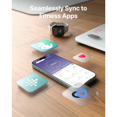 FITINDEX Balance Connectée - Poids, IMC & Graisse Corporelle