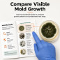 Varify Mold Test Kit for Home Air Quality - 6-Petri-Dish Indoor Spore Sampler & Black Mold Detector Varify Mold Test Kit for Home Air Quality - 6-Petri-Dish Indoor Spore Sampler & Black Mold Detector