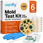 Varify Mold Test Kit for Home Air Quality - 6-Petri-Dish Indoor Spore Sampler & Black Mold Detector Varify Mold Test Kit for Home Air Quality - 6-Petri-Dish Indoor Spore Sampler & Black Mold Detector