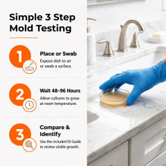 Kit Test Moisissure Varify - Qualité Air Intérieur Facile
