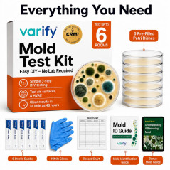 Varify Mold Test Kit: Easy Home Air Quality & Black Mold Detector