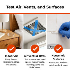 Kit Test Moisissure Varify - Qualité Air Intérieur Facile