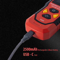 Détecteur de Fuites Gaz Réfrigérant & Combustible Rechargeable