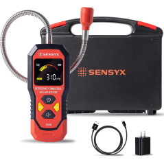 Rechargeable HVAC Refrigerant & Combustible Gas Leak Detector