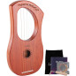 LIEKE Harpe Lyre 7 Cordes pour Débutants Adulte - Instrument Musical Facile à Apprendre LIEKE Harpe Lyre 7 Cordes pour Débutants Adulte - Instrument Musical Facile à Apprendre