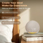 Sound Machine Alarm Clock for Bedroom with 25 Natural Sleep Sounds & Soothing Alarm Options Sound Machine Alarm Clock for Bedroom with 25 Natural Sleep Sounds & Soothing Alarm Options