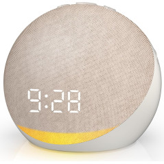 Sound Machine Alarm Clock with 25 Natural Sleep Sounds for Bedroom