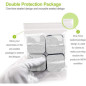 AUVON TENS Unit Electrode Pads, 20 Self-Stick 2x2 Patches – Upgraded Pain Relief Pads