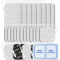 DOMAS 24-Pack TENS Pads 2x2 & 2x4 with Holder, 30 Uses, Latex-Free, Compatible with 2mm Pin TENS Units DOMAS 24-Pack TENS Pads 2x2 & 2x4 with Holder, 30 Uses, Latex-Free, Compatible with 2mm Pin TENS Units