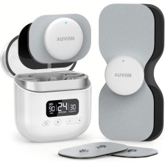 AUVON TENS Sans Fil 24 Modes - 6 Pads Soulagement Douleur