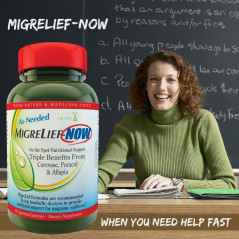 MigreLief-Now : Soutien Rapide Contre Migraine - 60 Caps