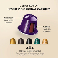 Nespresso Original Barista Flavored, 30 Capsules Café