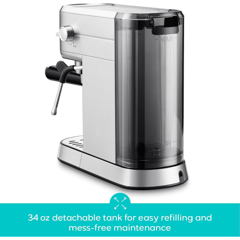 CASABREWS CM5418 Compact Espresso Machine with Steam Wand Frother