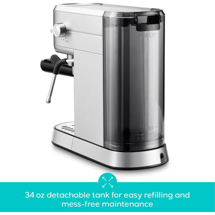 CASABREWS CM5418 Machine à Espresso Compacte avec Baguette à Vapeur pour Mousse de Lait CASABREWS CM5418 Machine à Espresso Compacte avec Baguette à Vapeur pour Mousse de Lait