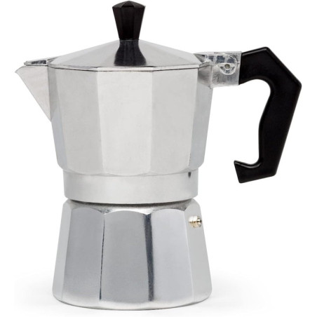 Primula Classic Stovetop Espresso Maker - 3 Cup Moka Pot Silver