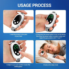 Handheld Sleep Aid Wristband for Insomnia, Anxiety & Better Rest