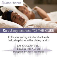 SleepPhones Classic: Ultra-Thin Headband Headphones for Insomnia Relief