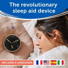 Morphée Sleep Sound Machine & Meditation Device | 210 Sessions, 4 Languages, White Noise & Therapy