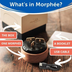 Morphée : Machine sonore pour sommeil et méditation, 210 sessions multilingues, bruits blancs apaisants