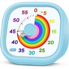 Minuteur Silencieux HIPPIH Enfants - 60 Min Countdown Timer