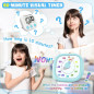 Minuteur Visuel HIPPIH pour Enfants, 60 Minutes, Fonctionnement Silencieux Minuteur Visuel HIPPIH pour Enfants, 60 Minutes, Fonctionnement Silencieux