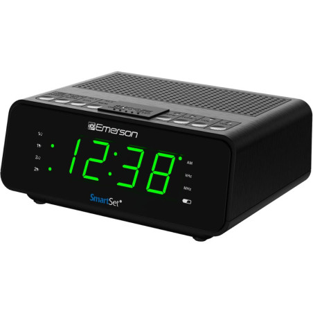 Réveil Emerson SmartSet CKS1900 avec Radio AM/FM et Minuterie