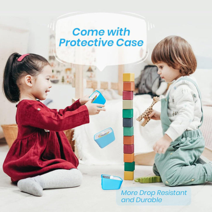Minuteur Visuel Arc-en-Ciel Yunbaoit pour Enfants, Compte à Rebours 60 min, Bleu Minuteur Visuel Arc-en-Ciel Yunbaoit pour Enfants, Compte à Rebours 60 min, Bleu