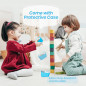 Minuteur Visuel Arc-en-Ciel Yunbaoit pour Enfants, Compte à Rebours 60 min, Bleu Minuteur Visuel Arc-en-Ciel Yunbaoit pour Enfants, Compte à Rebours 60 min, Bleu