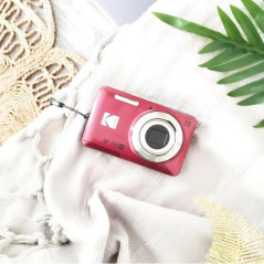 KODAK PIXPRO FZ55 16MP Compact Digital Camera – Red, 5X Optical Zoom