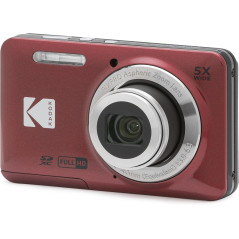 KODAK PIXPRO FZ55 16MP Compact Digital Camera – Red, 5X Optical Zoom