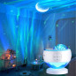LED Aurora Galaxy Projector Night Light with Bluetooth Speaker and Sound Machine LED Aurora Galaxy Projector Night Light with Bluetooth Speaker and Sound Machine
