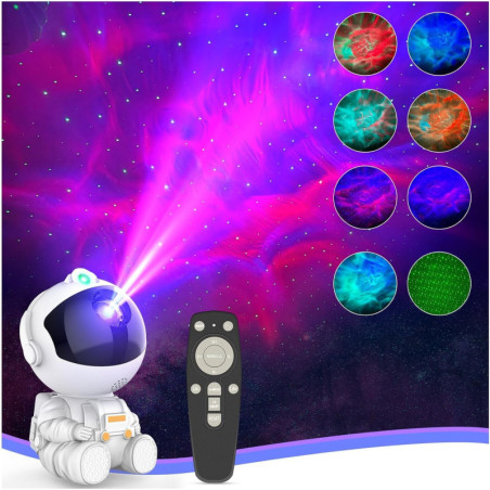 Astronaut Galaxy Projector – Perfect Bedroom Decor & Birthday Gift