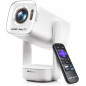 Aurzen Roku TV D1R USB-C Powered Smart Portable Outdoor Projector - White