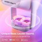 Aurzen Roku TV D1R USB-C Powered Smart Portable Outdoor Projector - White