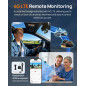 70mai A810 Lite 4K Dash Cam Front & Rear, 5GHz Wi-Fi 6, 4G LTE Remote, GPS, HDR, Night Vision, Parking Mode
