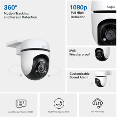 Caméra de surveillance TP-Link Tapo C500 1080P extérieure