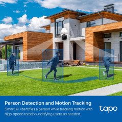 TP-Link Tapo C500 1080P Outdoor Wired Pan/Tilt Security Camera