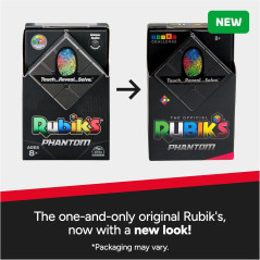 Rubik's Cube Phantom Heat-Activé - Puzzle & Jouet Anti-Stress