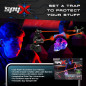 SpyX Lazer Trap Alarm – Jeu d'espion avec alarme laser invisible et détecteur de mouvement pour enfants