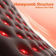 Comfytemp Red Light Therapy Pad 14.4 x 6.1 - 660nm & 850nm Invisible Infrared for Body Pain Relief