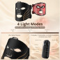 Masque de Thérapie par Lumière Rouge Visage & Cou, 640 LED, 4 Modes Masque de Thérapie par Lumière Rouge Visage & Cou, 640 LED, 4 Modes